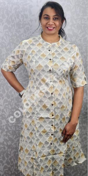 Jute top cotton kurtis